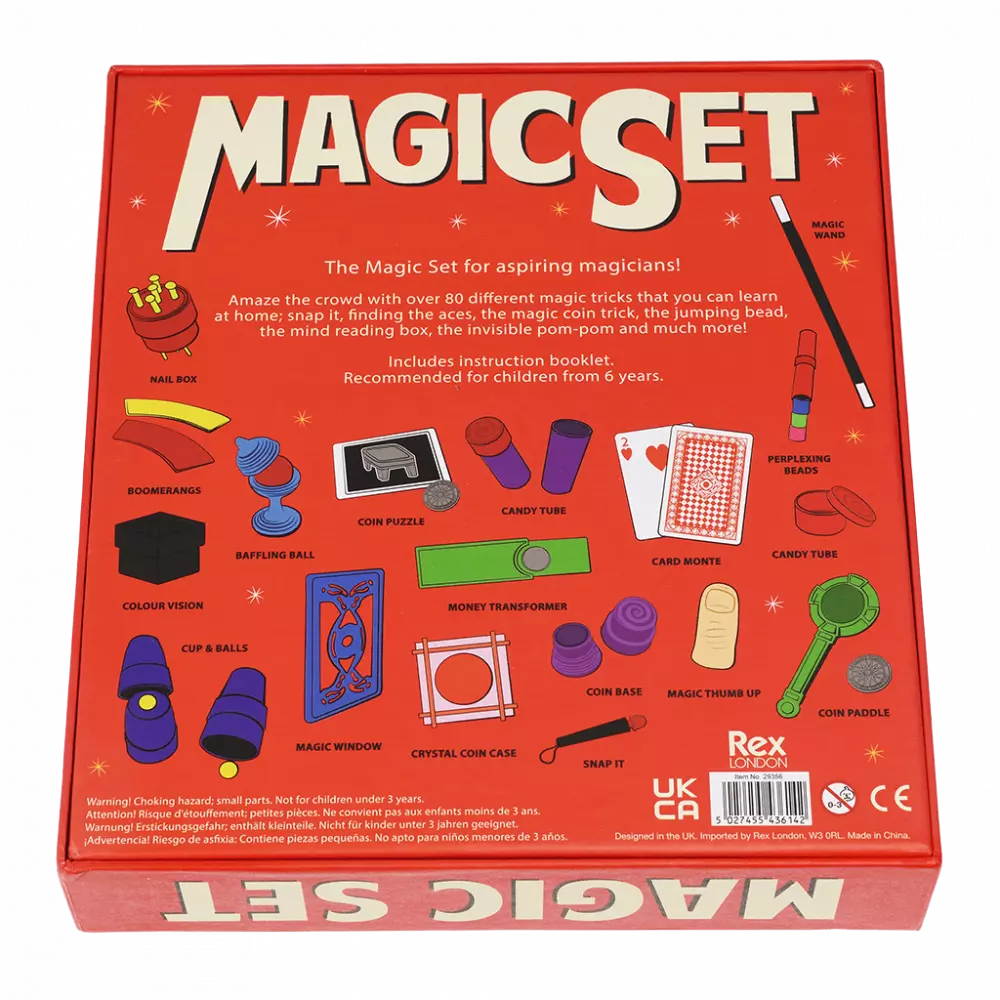 Magic Set 80+ Tricks For Children