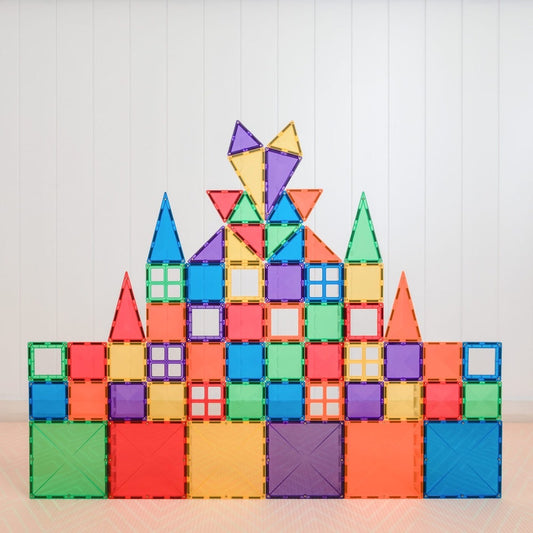 Magnetic Tiles 60 Piece Rainbow Starter Pack