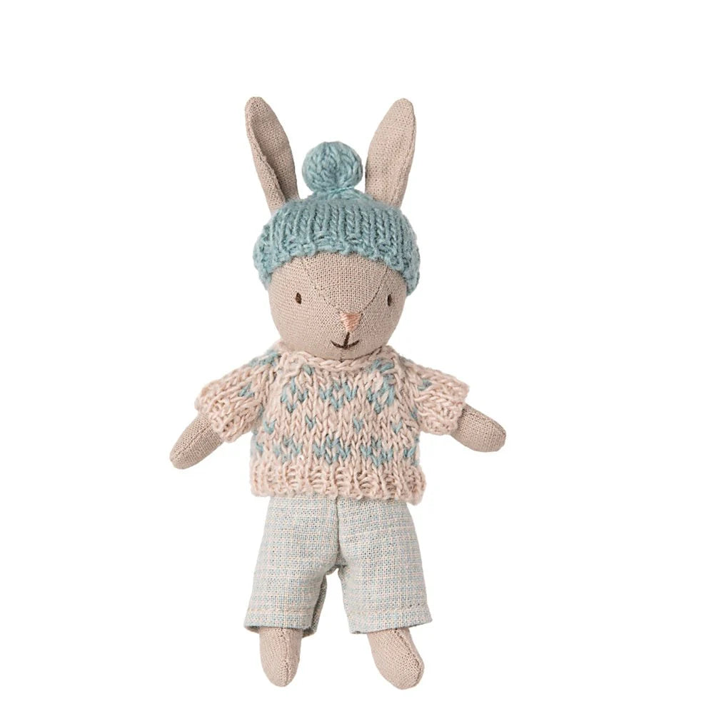 Winter Bunny Micro Sand Mint