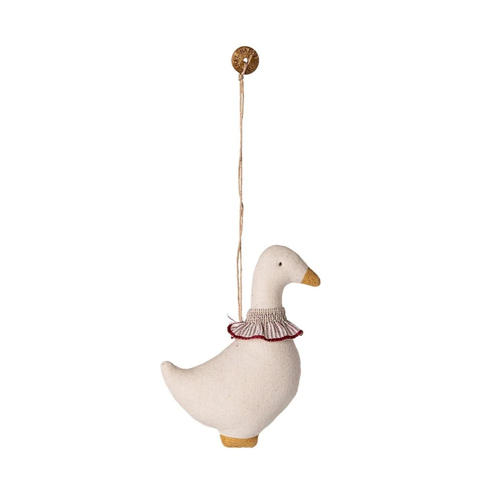 Goose Ornament Red Scarf