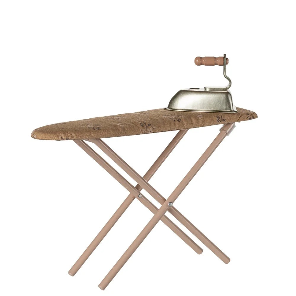 Iron and Ironing Board Miniature Powder
