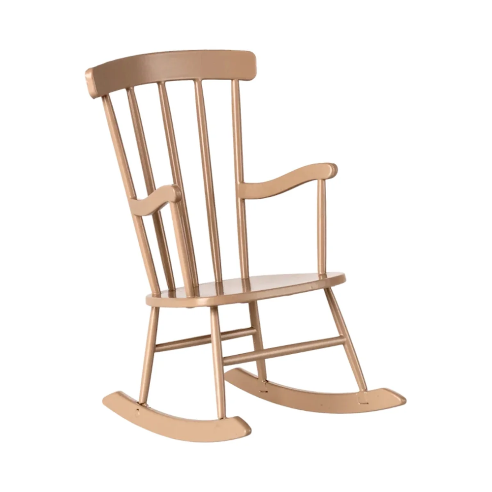 Rocking Chair Miniature Dark Sand