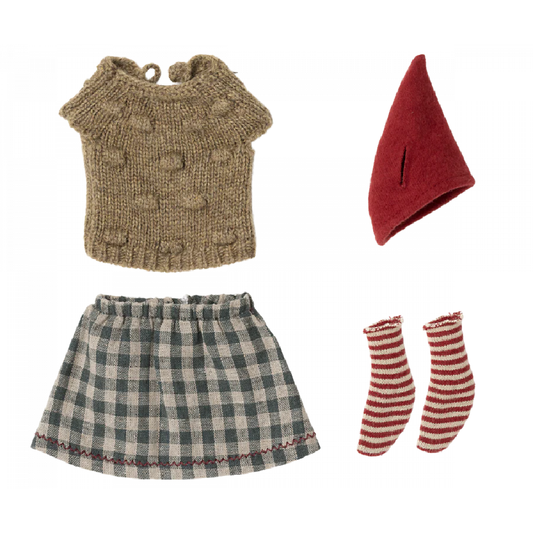 Christmas Clothes Medium Mouse Girl