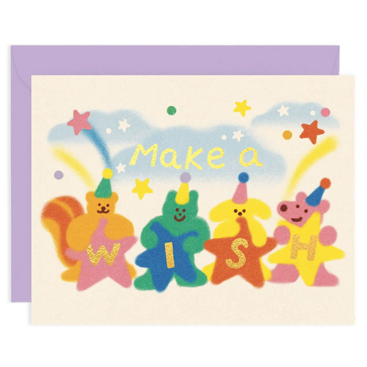 Make A Wish Birthday Greeting Card