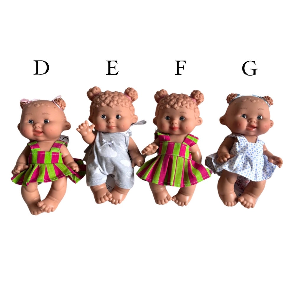 Baby Doll with Bunches Assorted