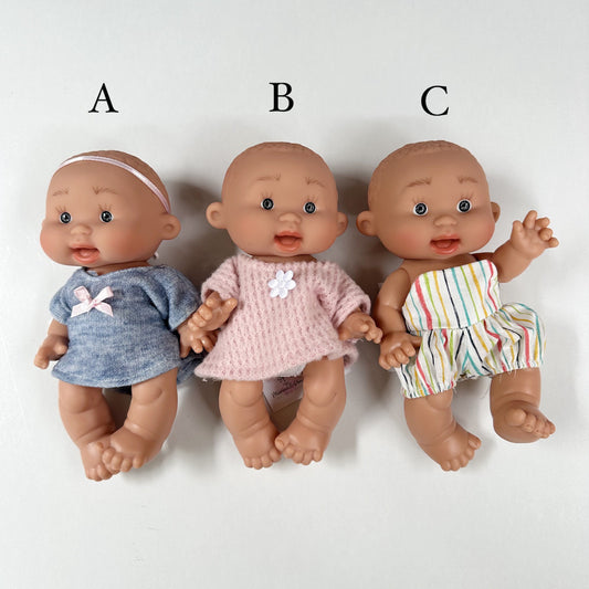 Baby Doll with Curls Assorted