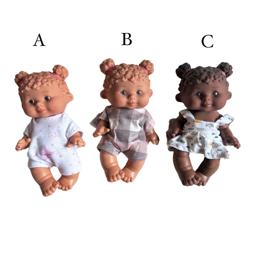 Baby Doll with Bunches Assorted