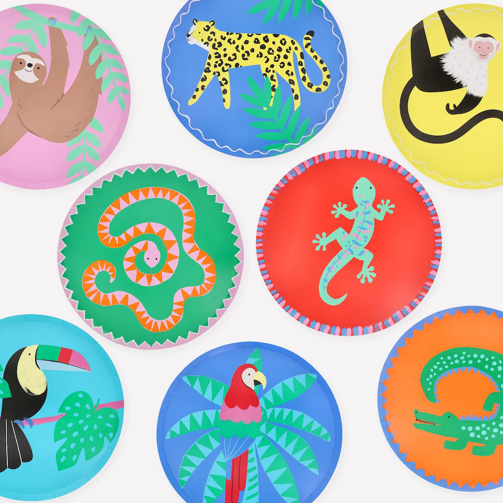 Jungle Jamboree Side Plates