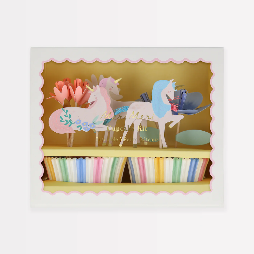 Meadow Unicorns Cupcake Kit (24 toppers)