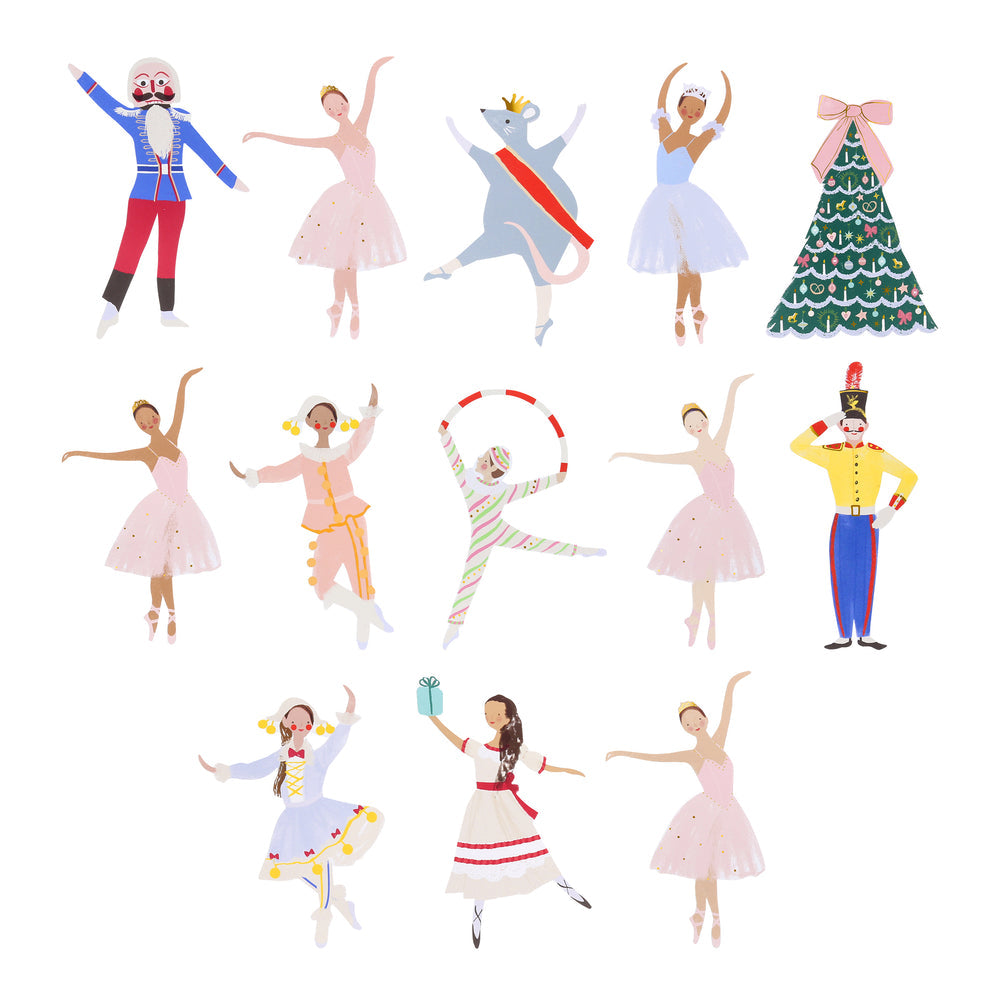 Meri Meri x New York City Ballet Shaped Stickers