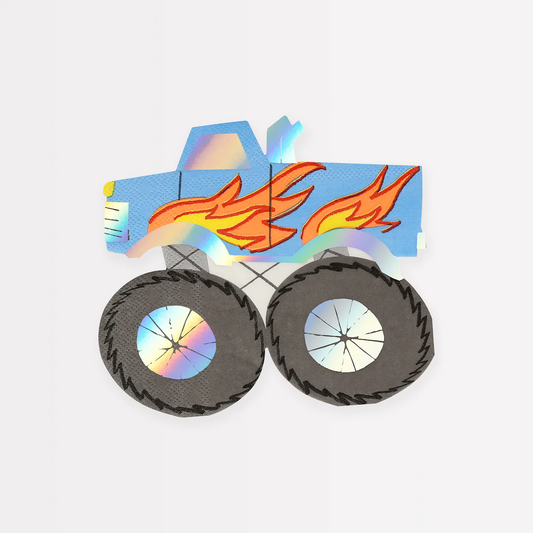 Monster Truck Napkins