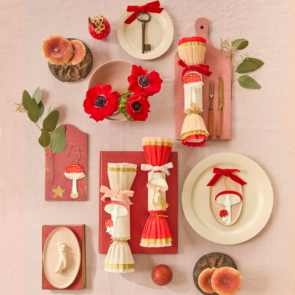 Meri Meri x John Derian Mushroom Crackers