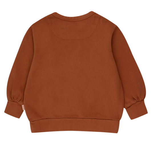 Merci Sweatshirt Brown