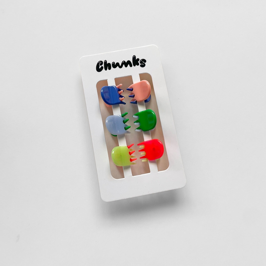 Micro Claw Clips In Play