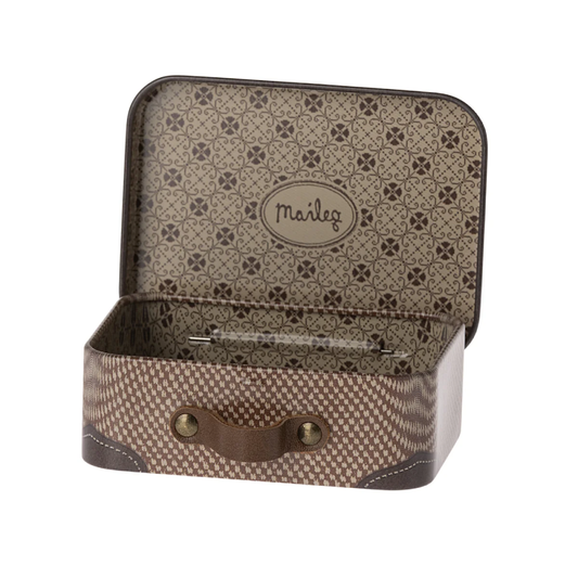 Micro Suitcase Brown