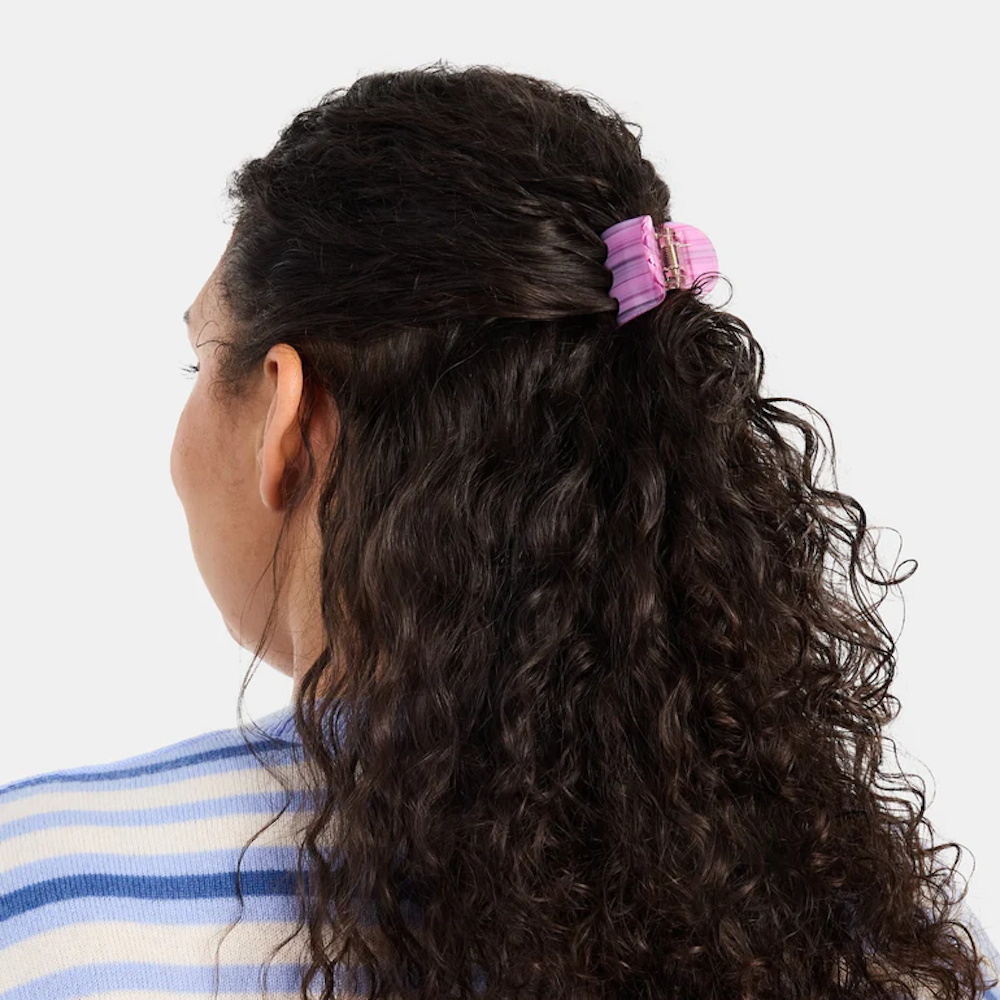 Mini Claw Clip In Petunia