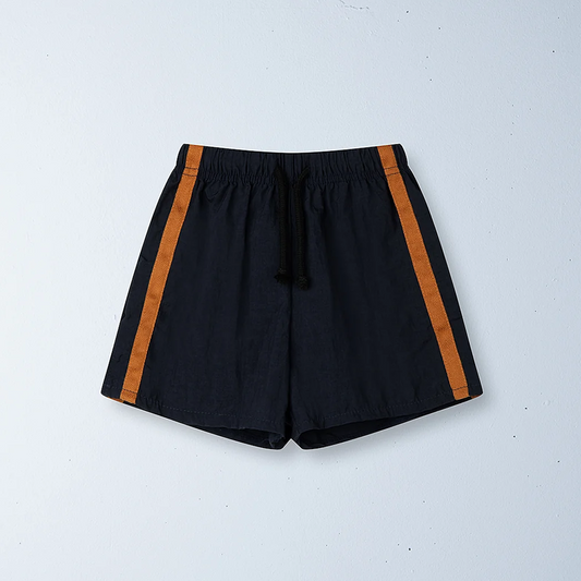 Twin Stripe Swim Short Midnight