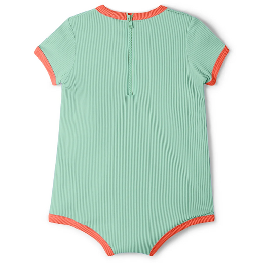 Mini Infant Onesie Turquoise
