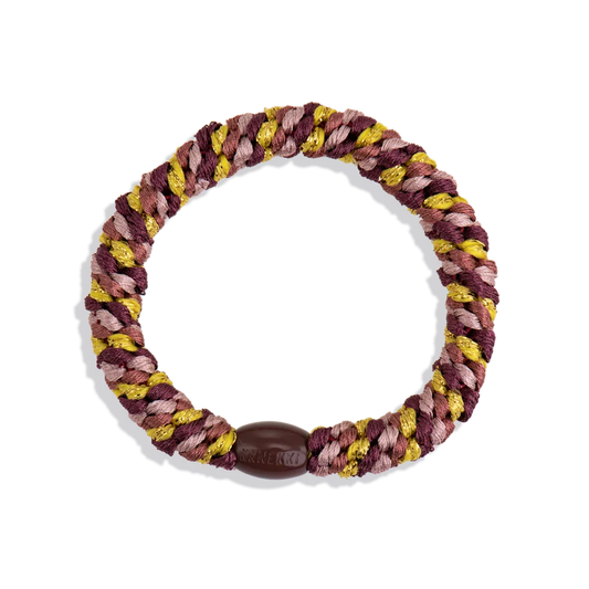 Mix Rosewood Sun Glitter Hair Tie