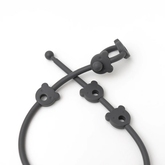 Silicone Teddy Strap-It Charcoal
