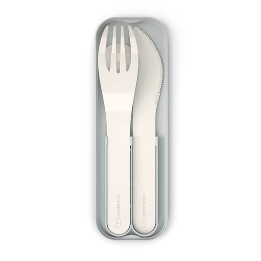 Biodegradable Cutlery Set Natural Cream