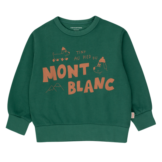 Mont Blanc Sweatshirt Dark Green