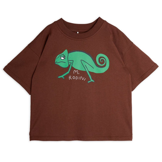 Lizard SP SS Tee Brown
