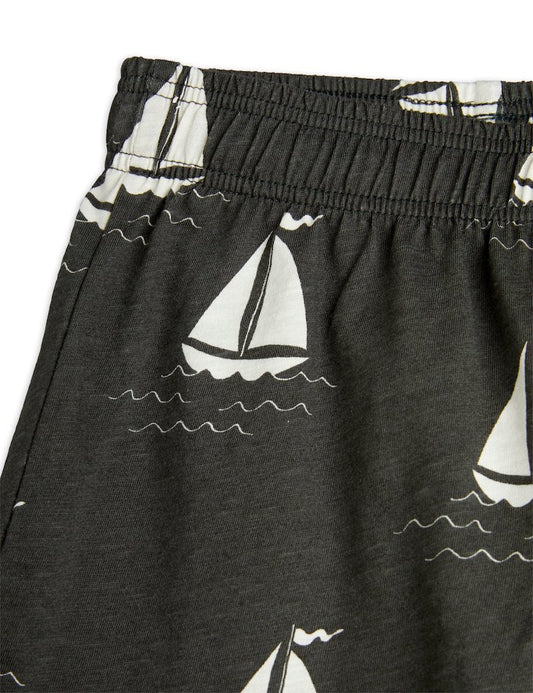 Sailing Boats AOP Shorts Grey