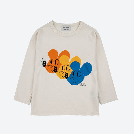 Multicolour Mouse Long Sleeve T-shirt