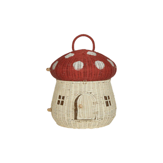 Mushroom Doll House Red
