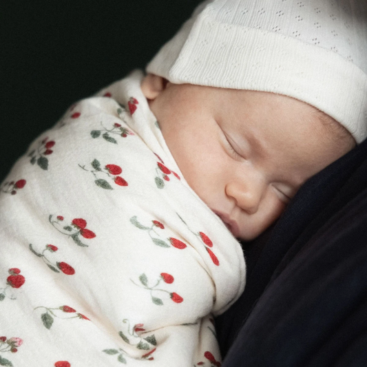 Muslin Wrap Strawberry Blush