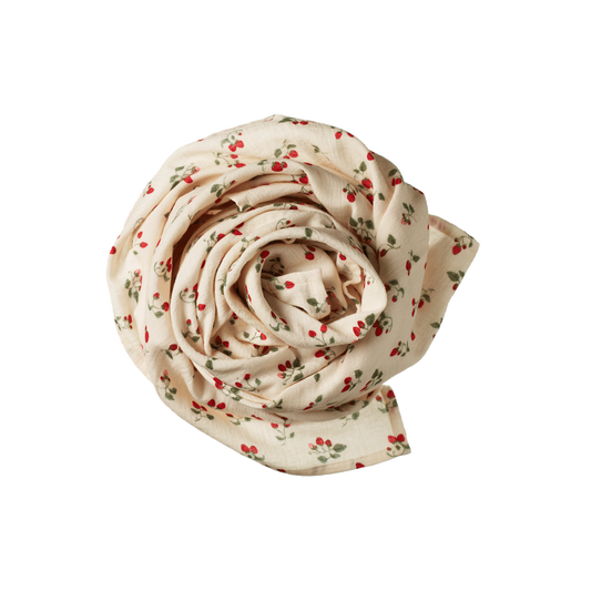 Muslin Wrap Strawberry Blush
