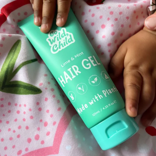 Natural Plant Based Hair Gel Zesty Lime Fresh Mint