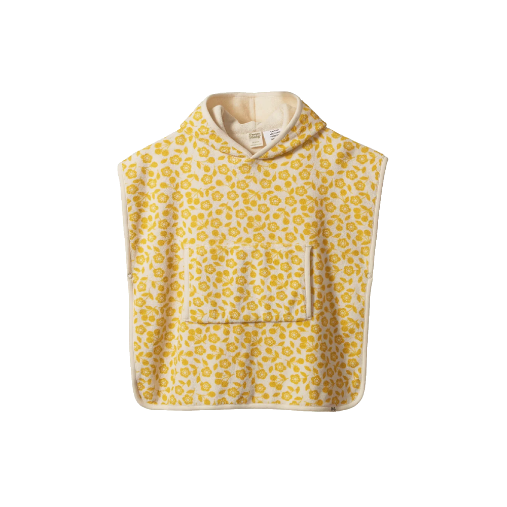 Poncho Towel Waves Kitchen Garden Freesia