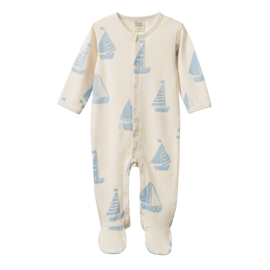 Regatta Blue Print Stretch and Grow