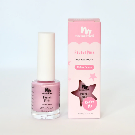Pastel Pink Water-Based, Scratch off Nail Polish