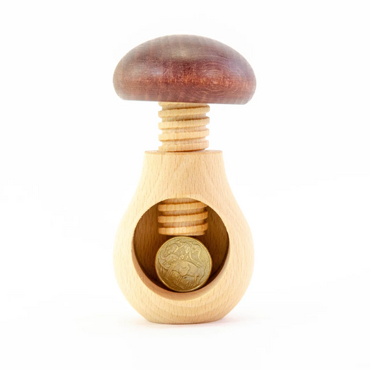 Mushroom Chestnut Holder & Nutcracker