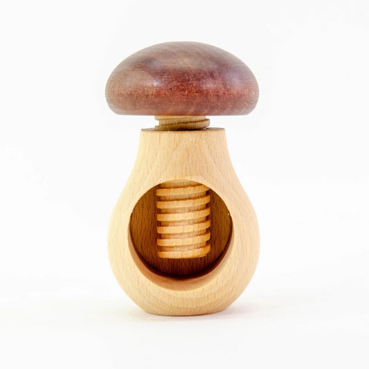 Mushroom Chestnut Holder & Nutcracker