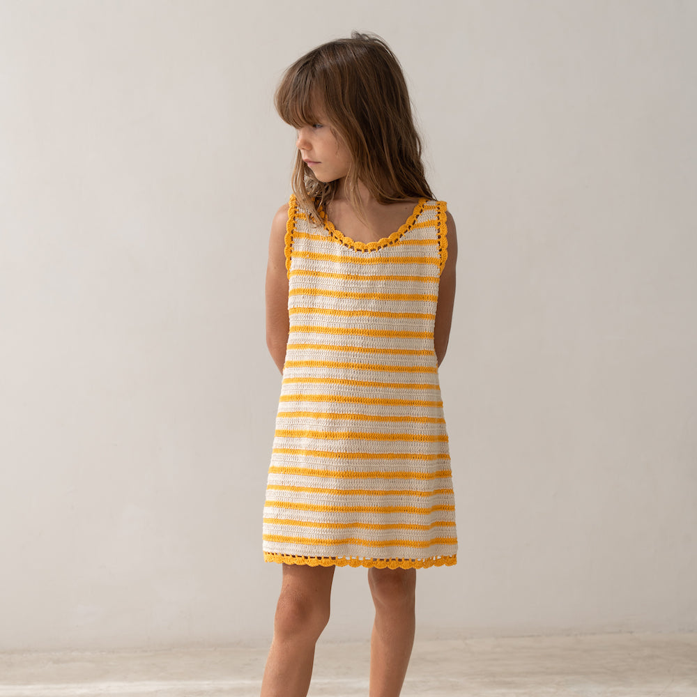 Crochet Mini - Mango Stripe