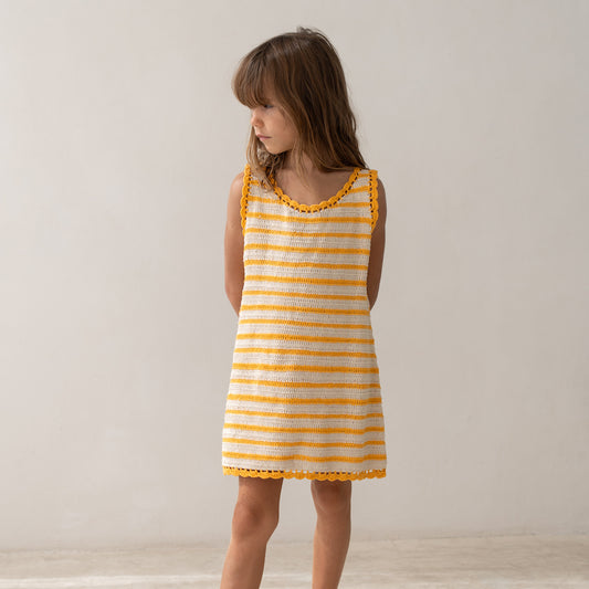 Crochet Mini - Mango Stripe