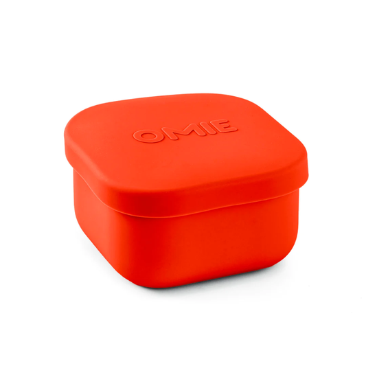 Omiesnack Silicone Container Red