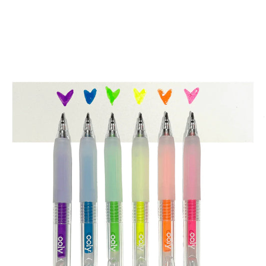 Jelly Gloss Neon Multi Surface Gel Pens
