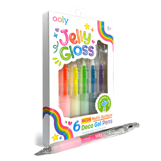 Jelly Gloss Neon Multi Surface Gel Pens