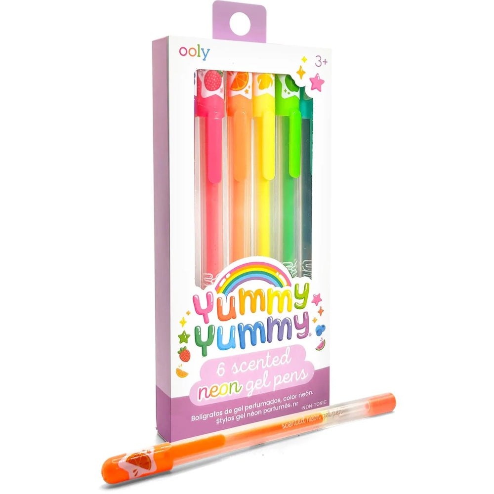 Yummy Yummy Neon Gel Pens 6