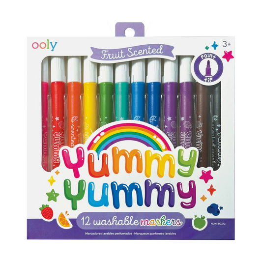 Yummy Yummy Fruit Scented Markers
