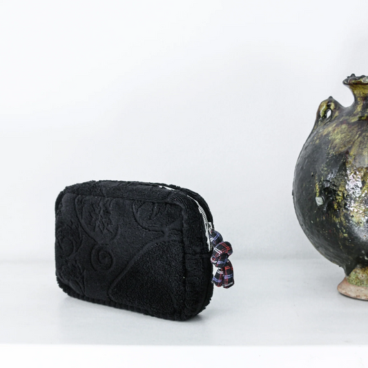 Black Square Clutch Large