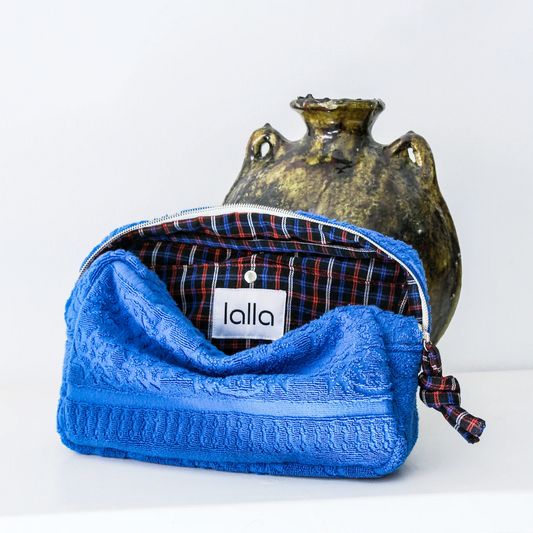 Cobalt Blue Square Clutch Extra Large