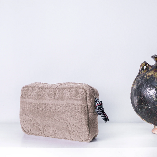 Sand Square Clutch Extra Large