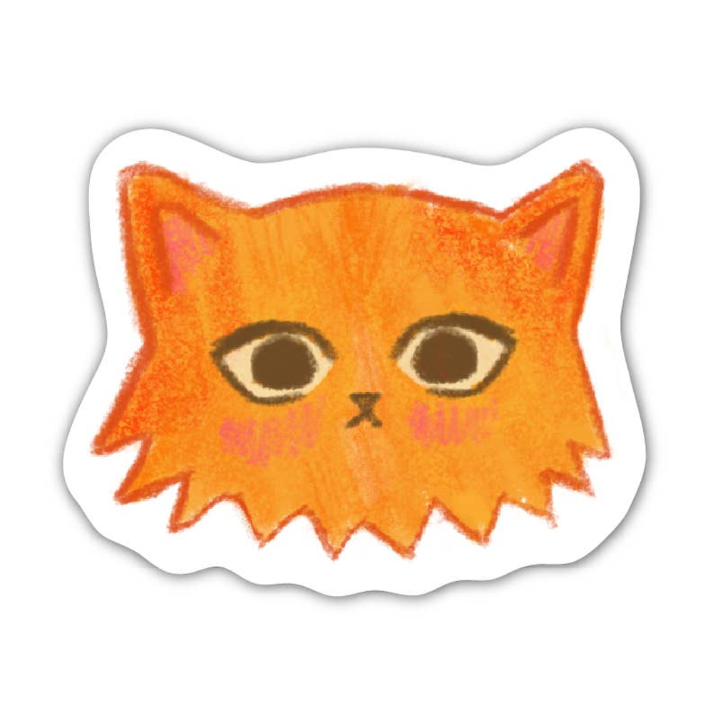 Orange Cat! Sticker