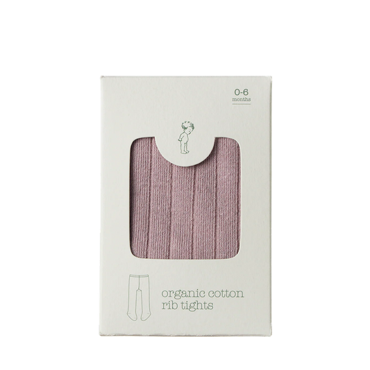 Organic Cotton Tights Lilac